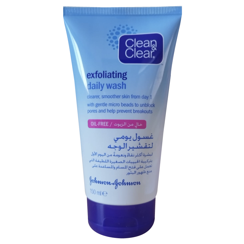 Clean & Clear, Daily Wash Exfoliating, 150Ml 