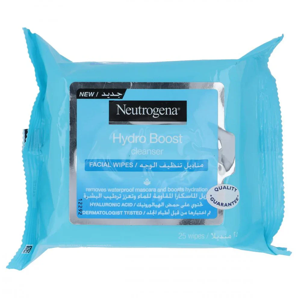 Neutrogena Makeup Remover Face Wipes, Hydro Boost