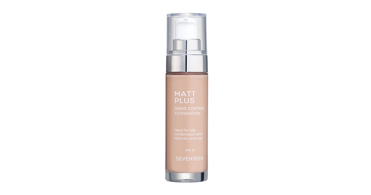 Seventeen Matt Plus Liquid Foundation Light Beige No - 01