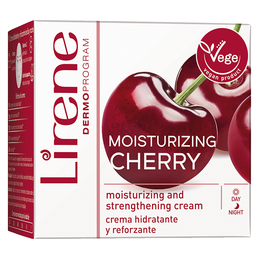 Lirene Cherry Moisturizing Cream 50ml