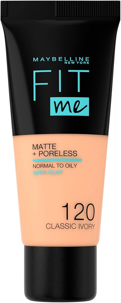Maybelline Fit Me Matte And Poreless Ivory Foundation 120