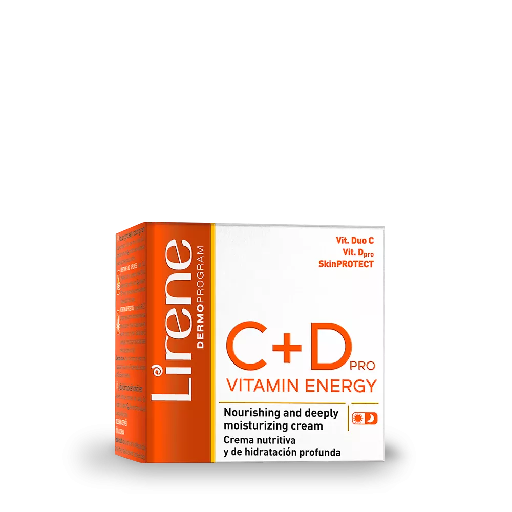 Lirene C+D Pro Vitamin Energy Moisturizing Cream 50ml