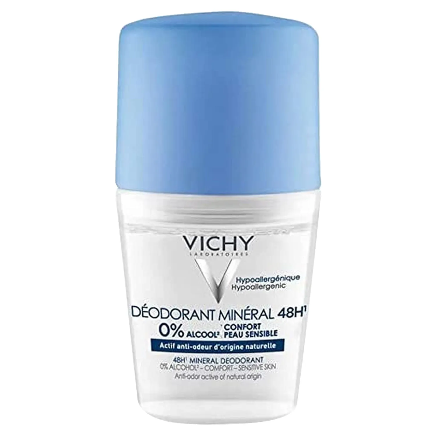  Vichy Deodorant 48Hr Mineral Deodorant Roll-On Aluminum