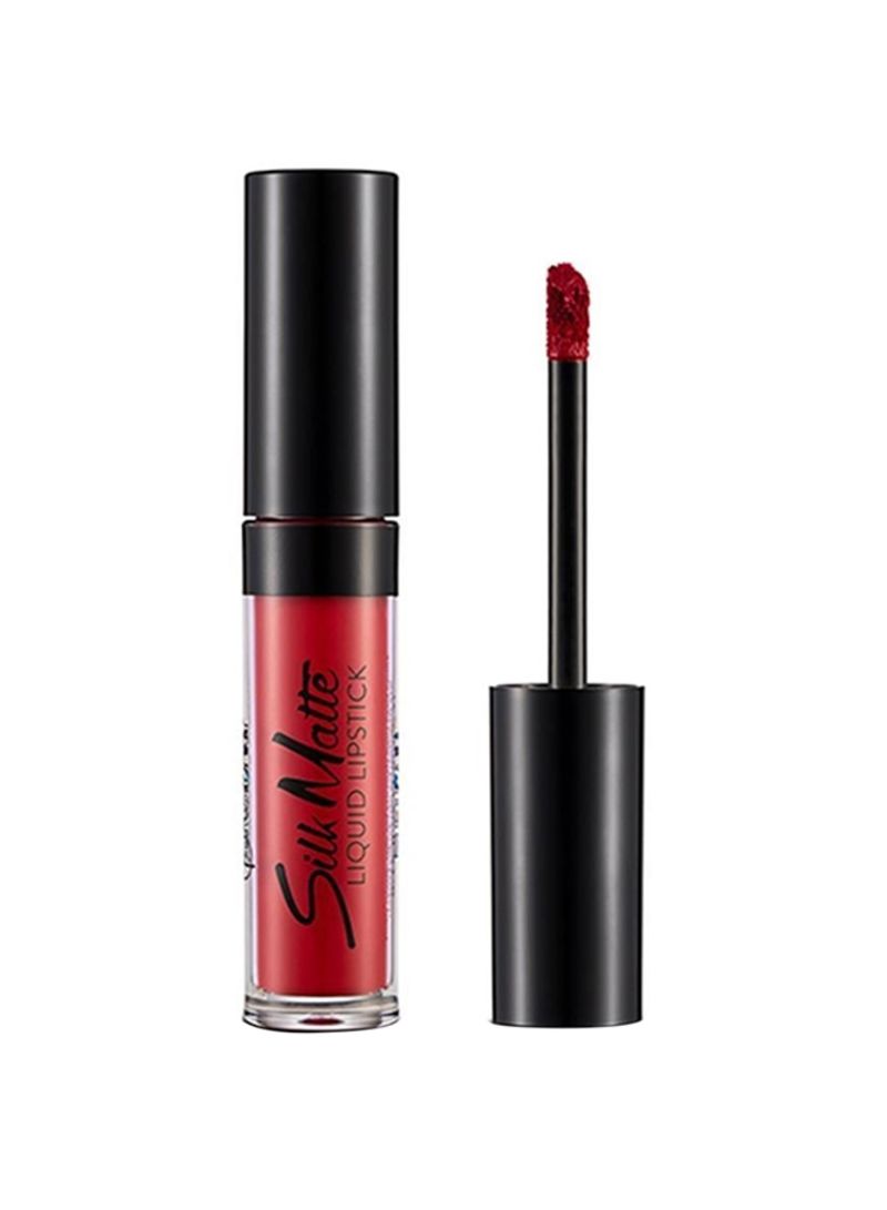 Flormar Silk Matt liquid Lipstick (07) Claret Red