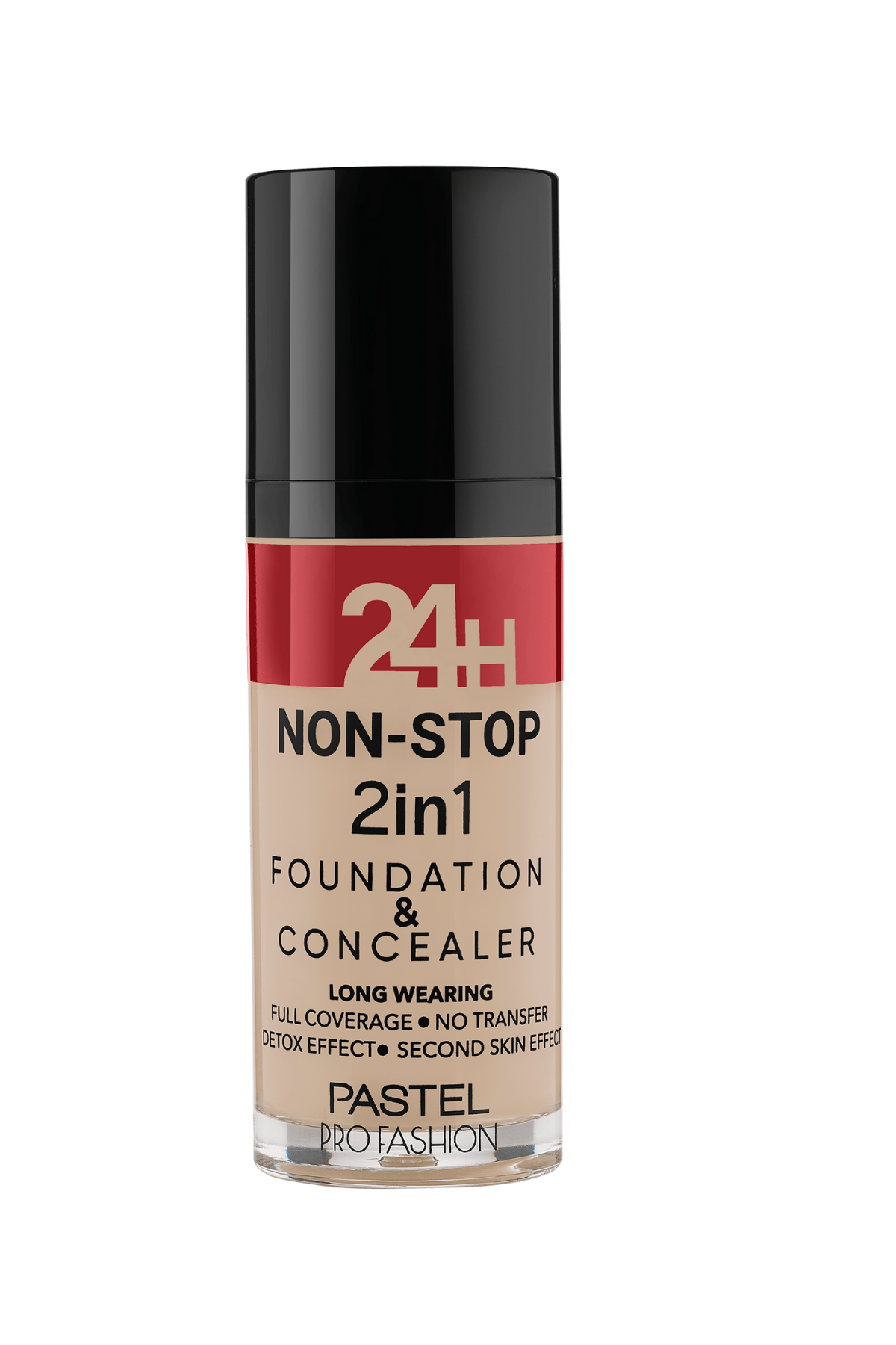 Pastel 24H Non-Stop 2in1 Foundation & Concealer - 603 Ivory