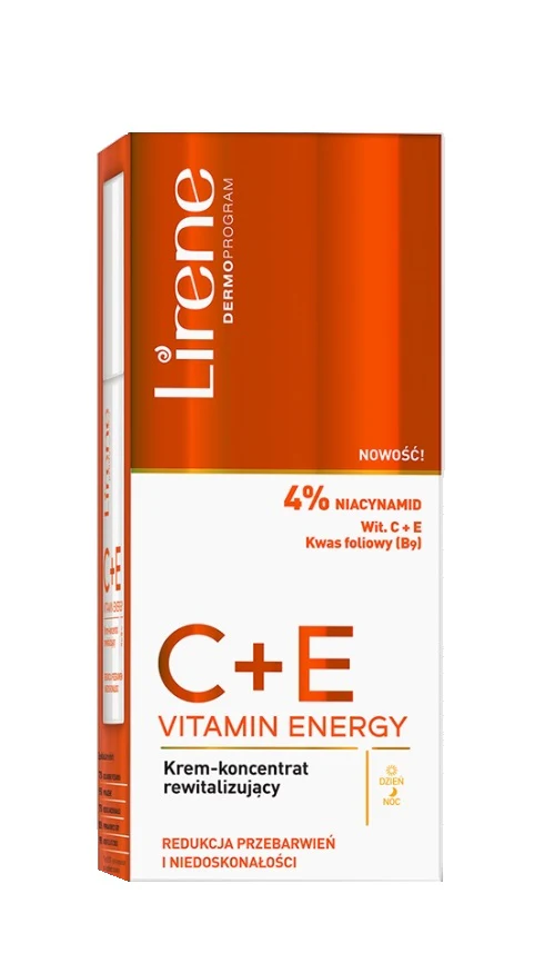 Lirene C + E Revitalizing Face Cream Concentrate - 40ml
