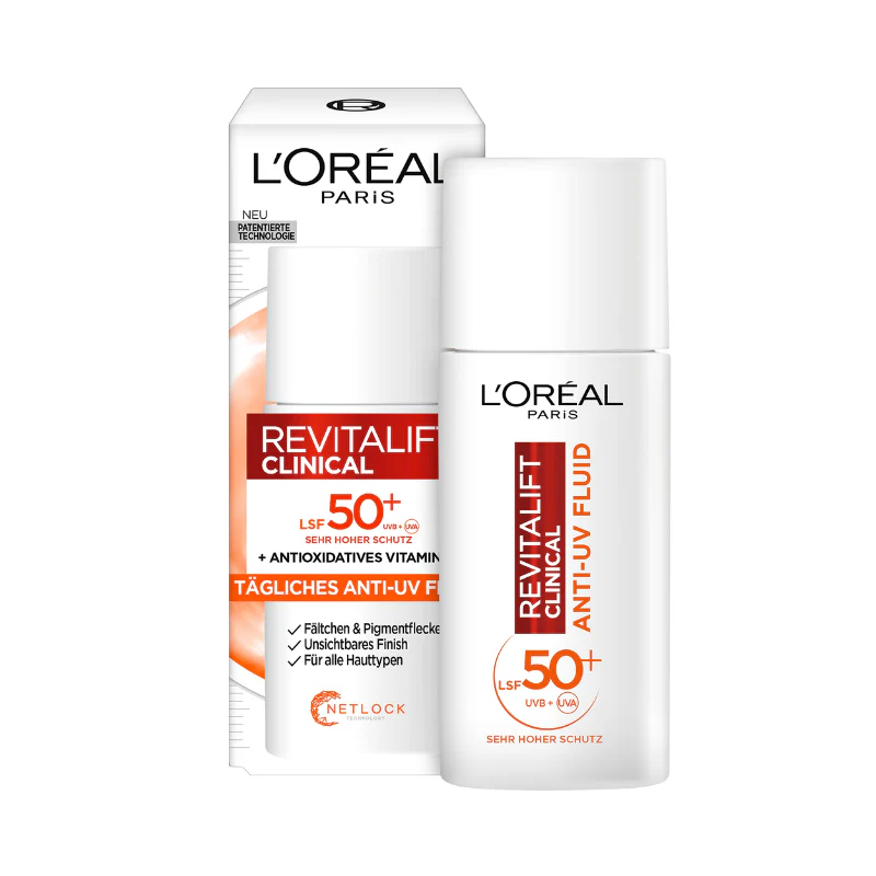 Loreal  Paris Revitalift Clinical Vitamin C UV Fluid SPF50+ 50ml 
