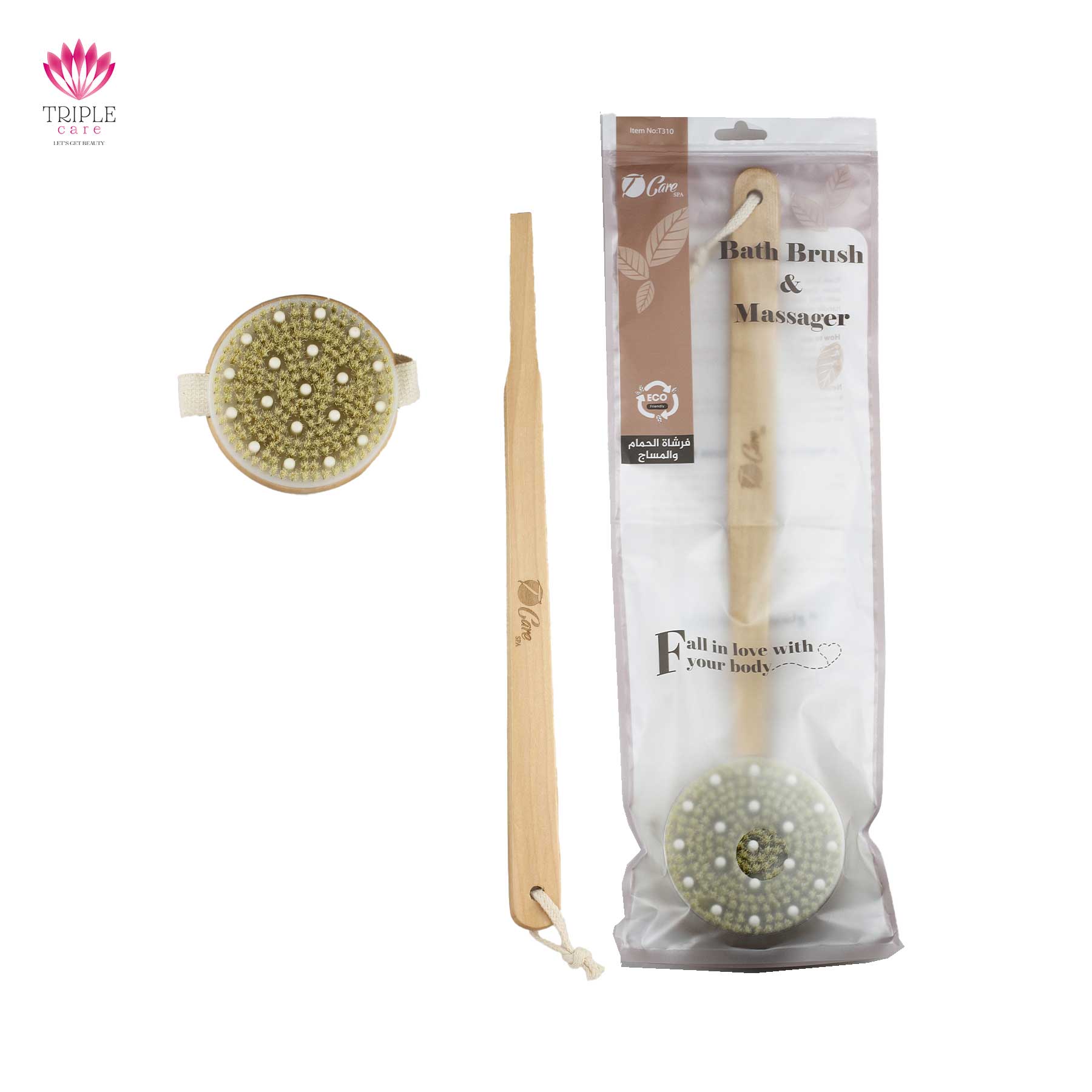 T- Care Bath Brush &Massager 