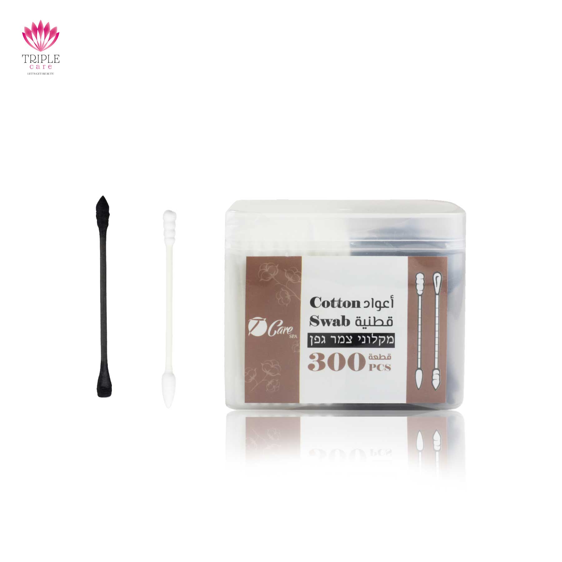 T-CARE cotton swap 300p