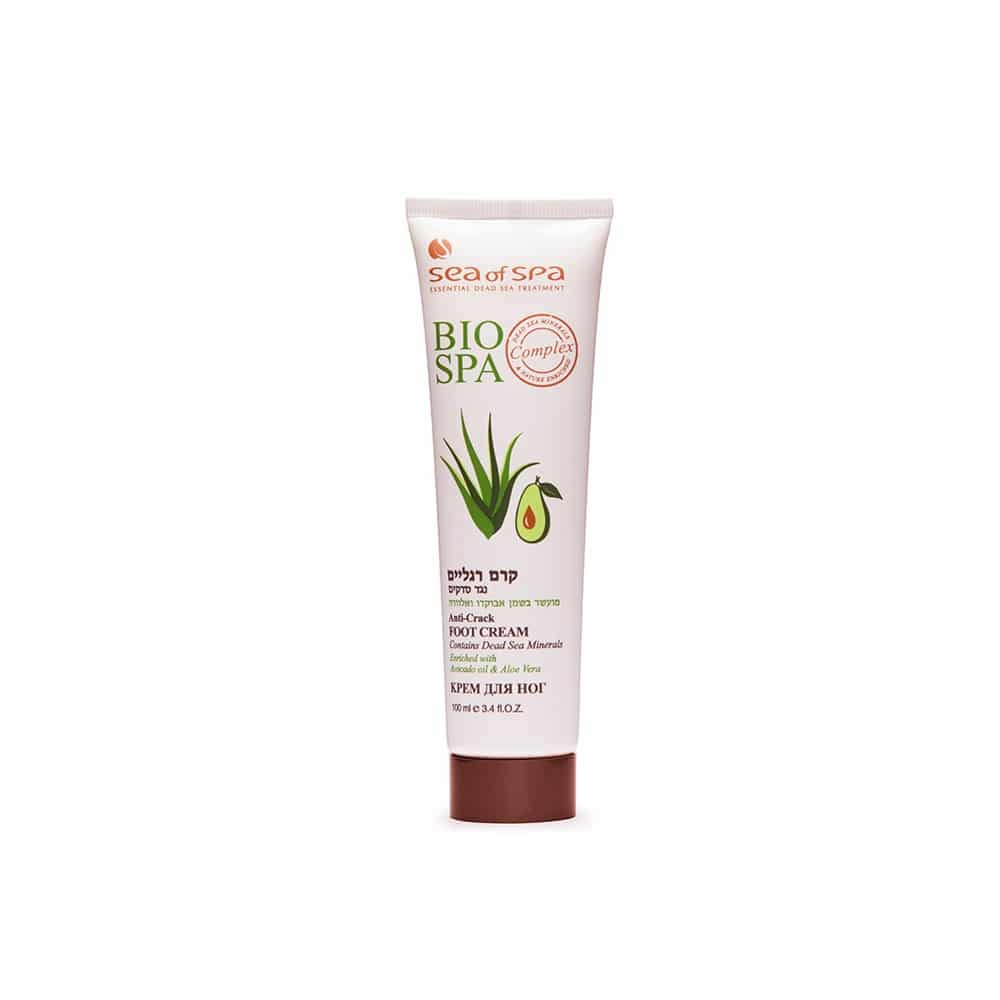 sea of  Spa Anti-Crack Foot Cream with Avocado Oil & Aloe 100ml   