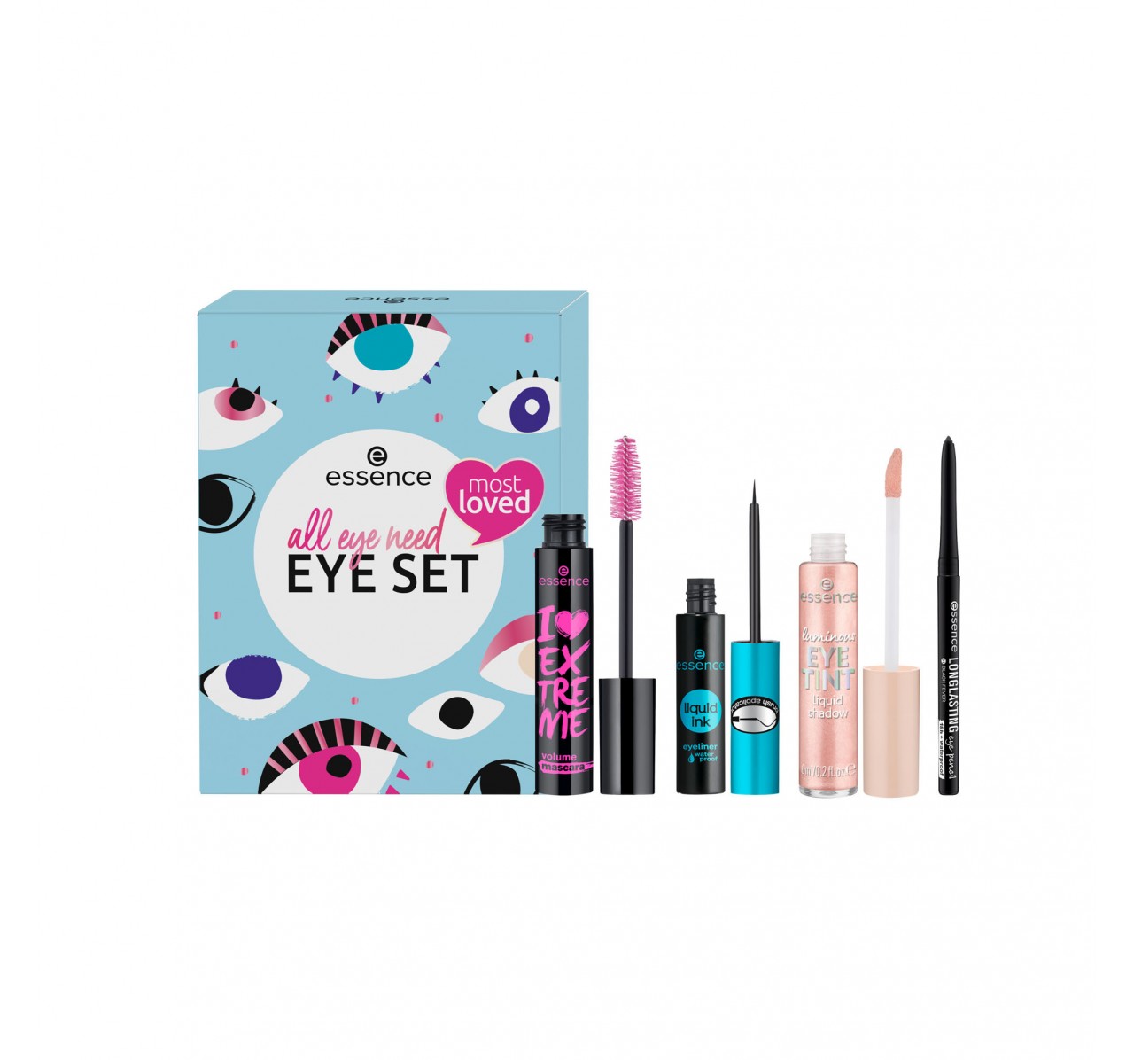 essence All Eye Need Eye Set 4pcs