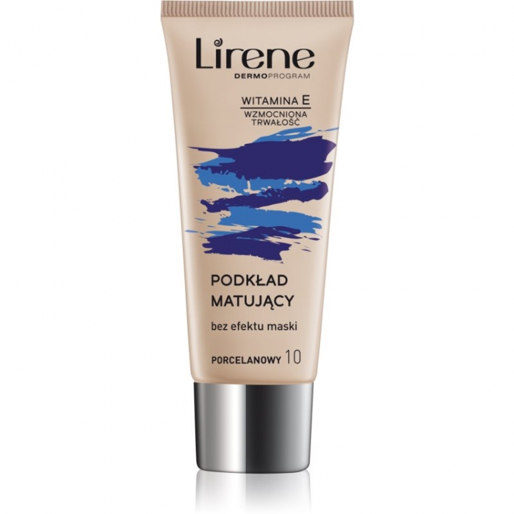 Lirene Nature Matte Foundation 10 Porcelain 