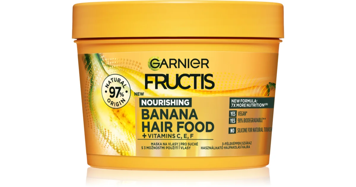 Garnier Fructis Hair Food Mask Banana 400Ml