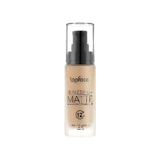 topface Skin Editor Matte Long Lasting Foundation 001
