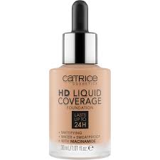 Catrice HD Liquid Coverage Foundation 040 Warm Beige