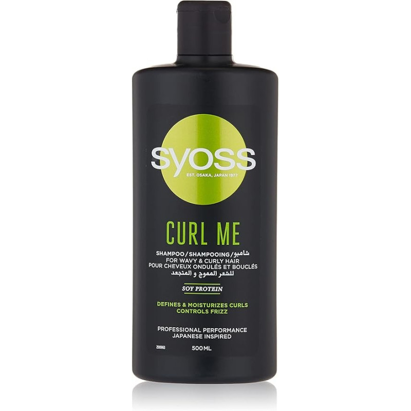 Syoss Curl Me Shampoo 500Ml