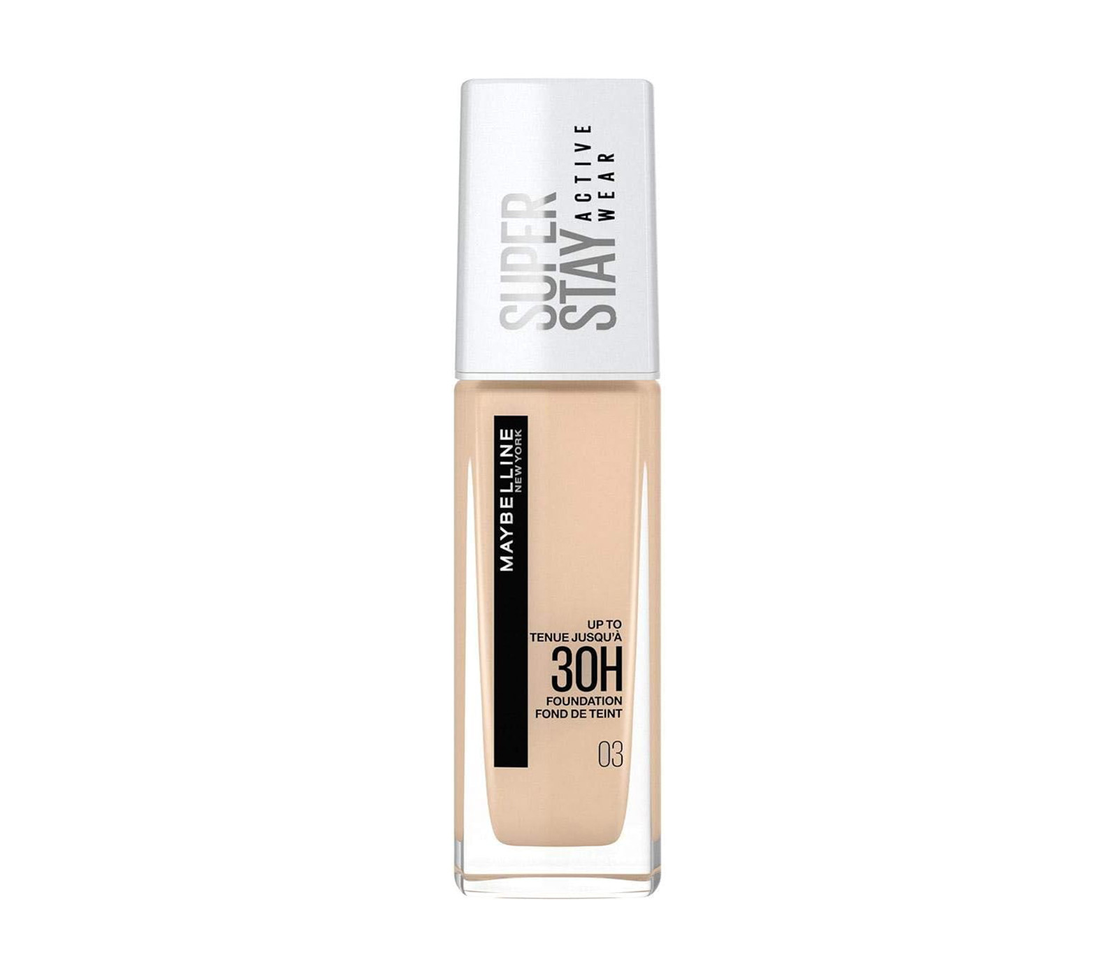 Maybelline Superstay Activewear 30h Foundation ref 03-true Ivory  