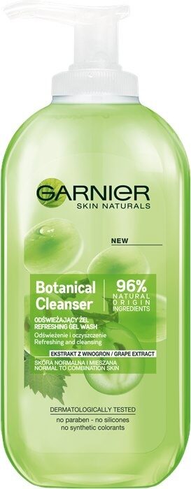 Garnier SkinActive Botanical Cleansing Gel  grape 200ml