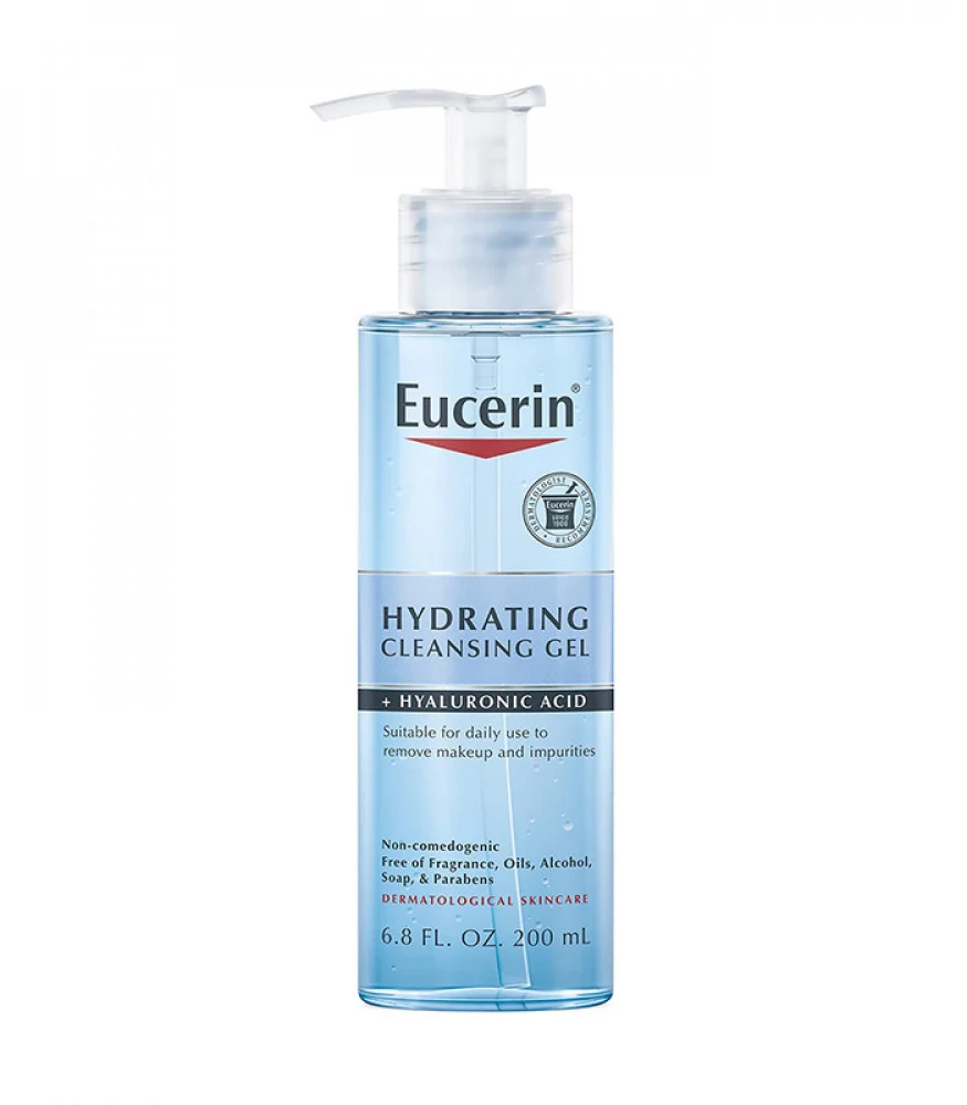 Eucerin Hydrating Cleansing Gel, Daily Face Wash200ml