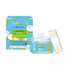 Bielenda Hydra Care Coconut & Aloe Moisturising Face Cream Combination Skin 50ml