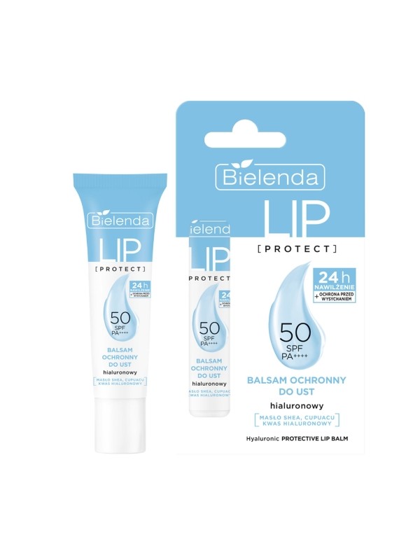 Bielenda Protective Moisturising Lip Balm SPF 50 With Hyaluronic Acid 10g