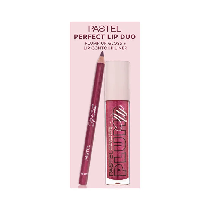 Pastel Profashion Plumping Gloss 207 & Lip Contour Lip Liner 52