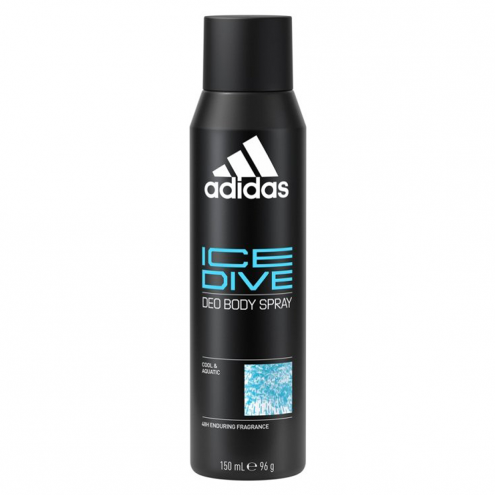 Adidas Ice Dive Deodorant Spray for Men - 150ml
