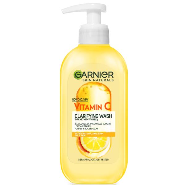 Garnie Vitamin C* Brightening Gel Cleanser 200ml