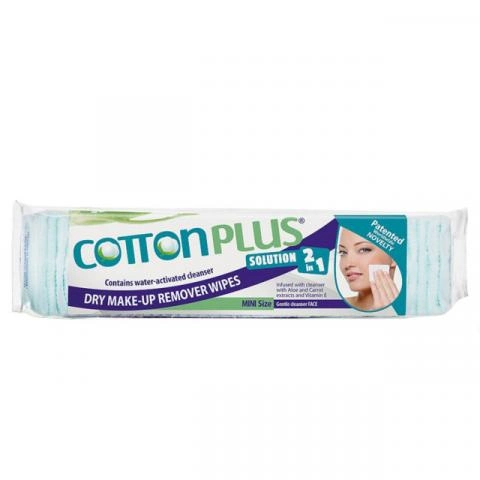 Cotton plus solution 2 in 1 mini 60 aloe