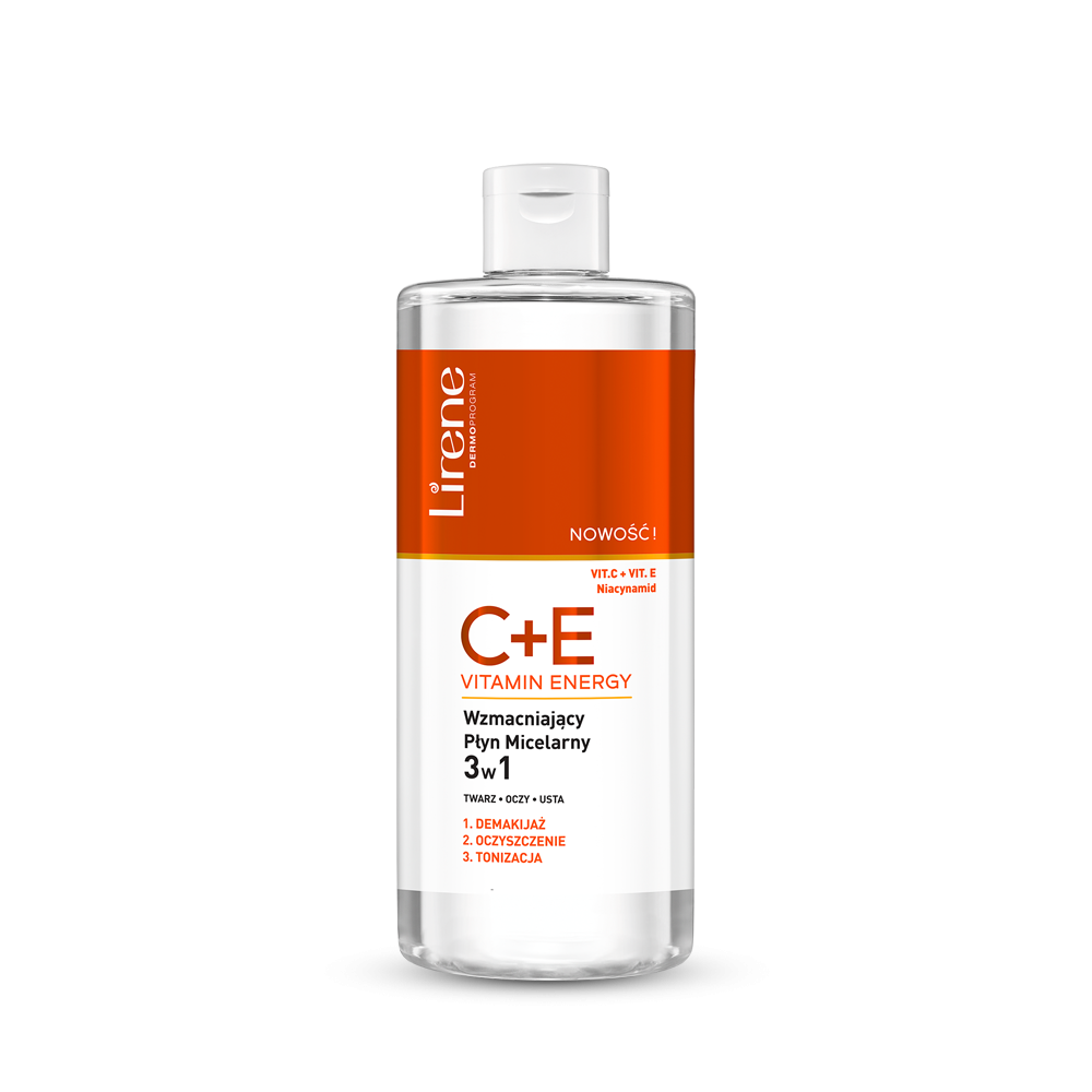 Lirene C + E Vitamin Energy 3in1 Micellar Water 400m