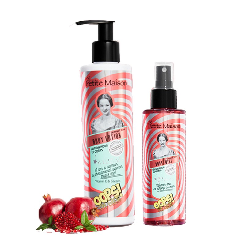  Petite maison pomegranate  set . 